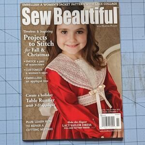 Sew Beautiful Martha Pullen Magazine Issue 150, 2013